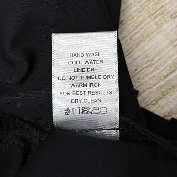 IC Collection by Connie K Size 2X Black Stand Shirring Collar Darkts Jacket - Picture 8 of 9